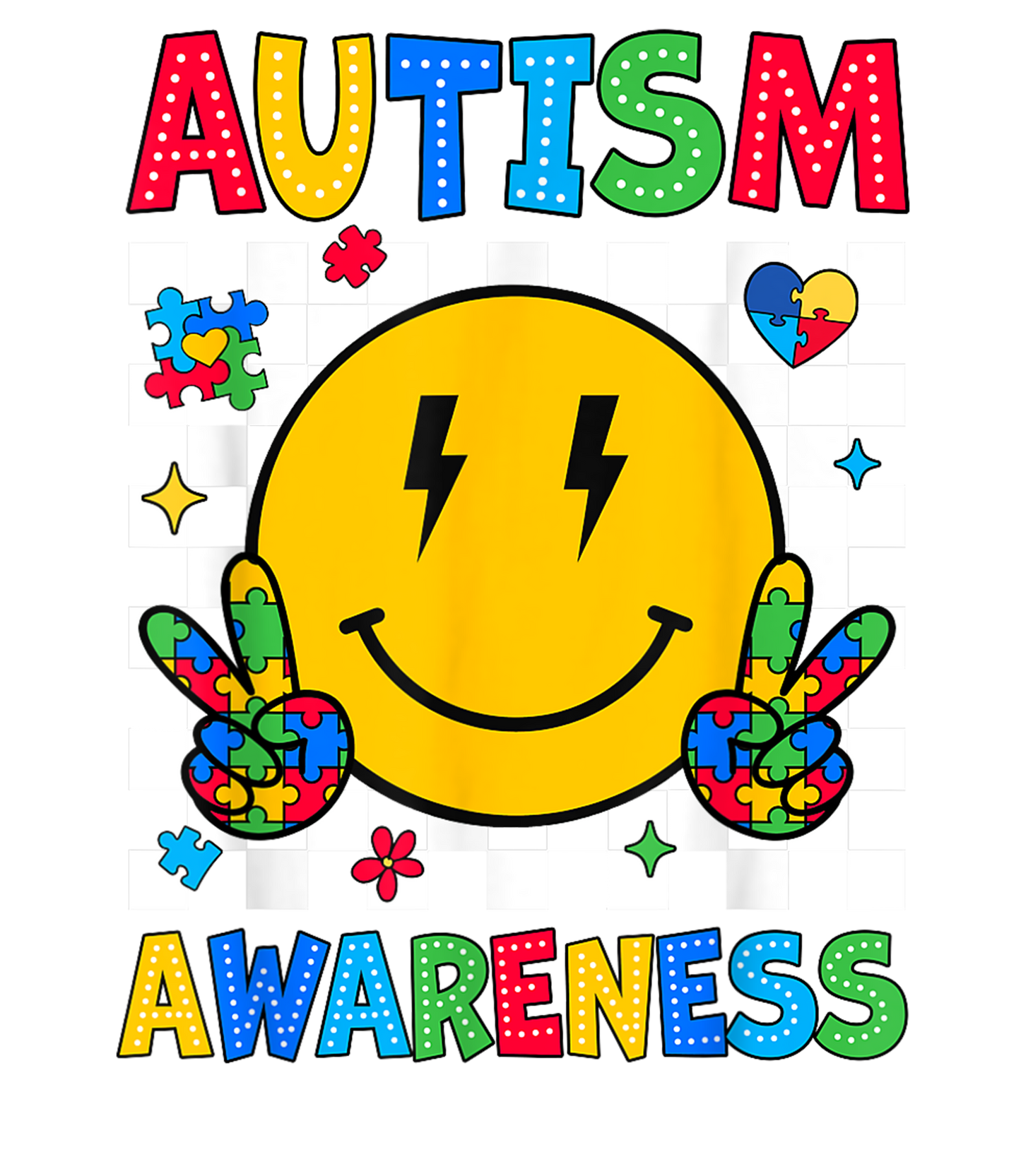 AUTISM AWARENESS PEACE