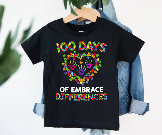 100 DAYS OF EMBRACE DIFFERNECES