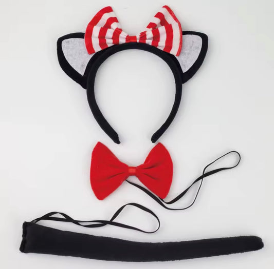 CAT EAR HEADBAND COSTUME