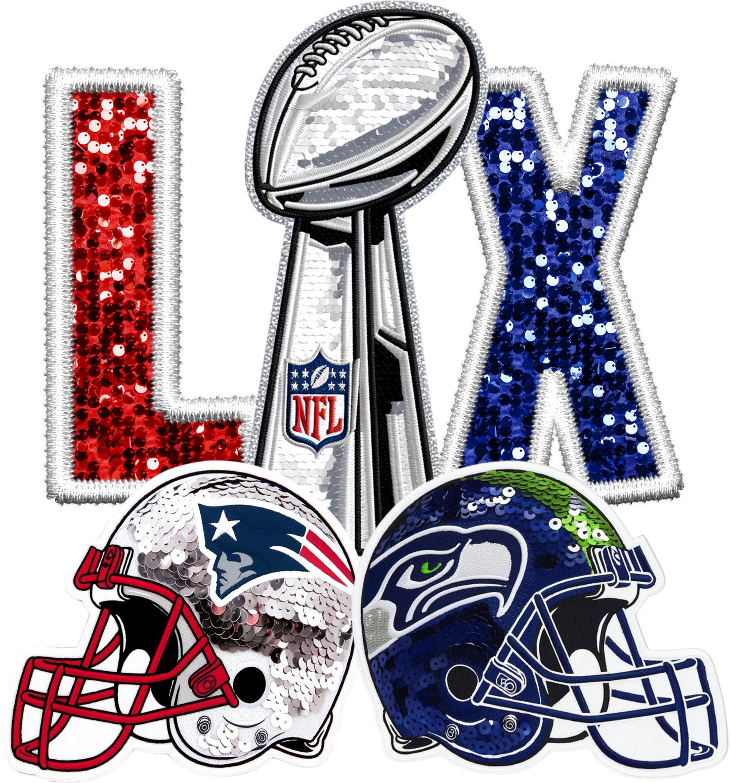 SUPER BOWL LX FAUX-3